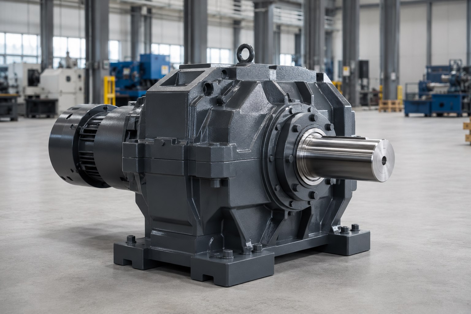Crane reducer and transmission component